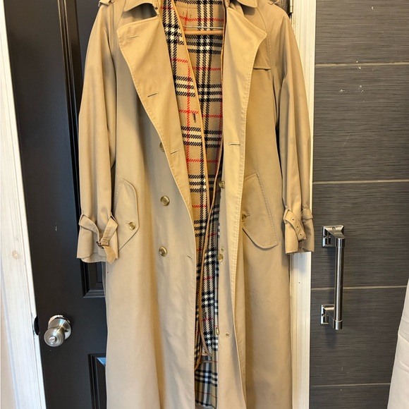 Burberry Jackets & Blazers - Burberry Classic Check Pattern with Navy Label